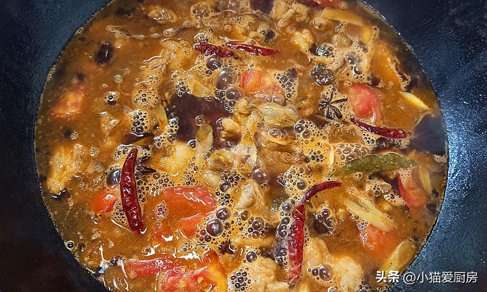 圖片[11]-【番茄土豆燉牛腩】做法步驟圖 湯汁濃稠 年夜飯做來吃不錯-起舞食譜網