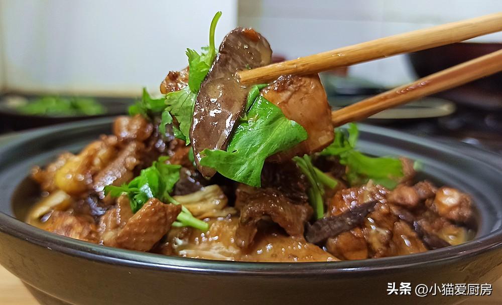 圖片[14]-【蔥油蘑菇燜雞】做法步驟圖 蔥香濃郁 上桌家人都搶著來吃-起舞食譜網