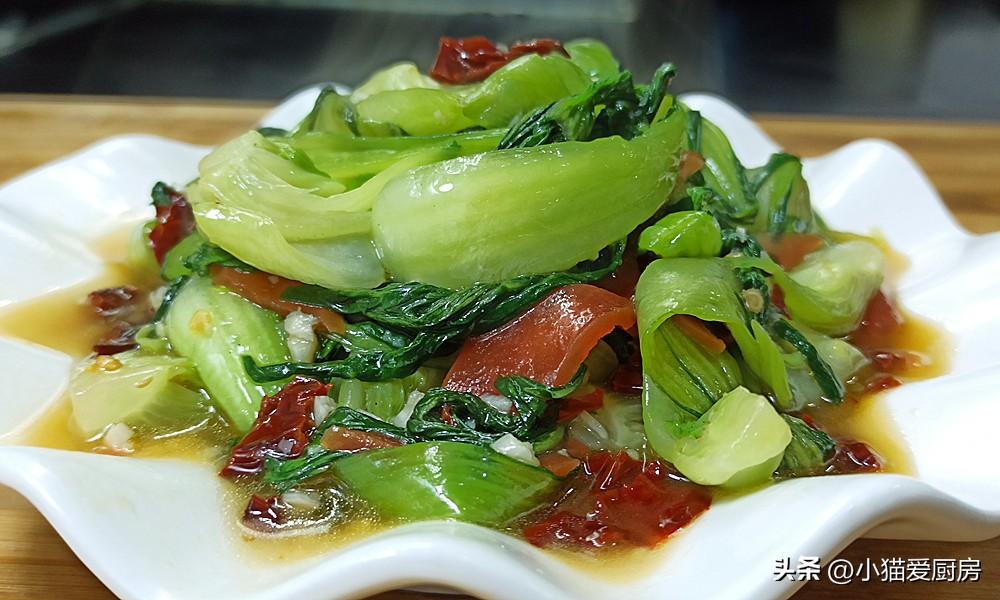 圖片[11]-【素炒小油菜】做法步驟圖 營養味美 特別解膩好吃-起舞食譜網