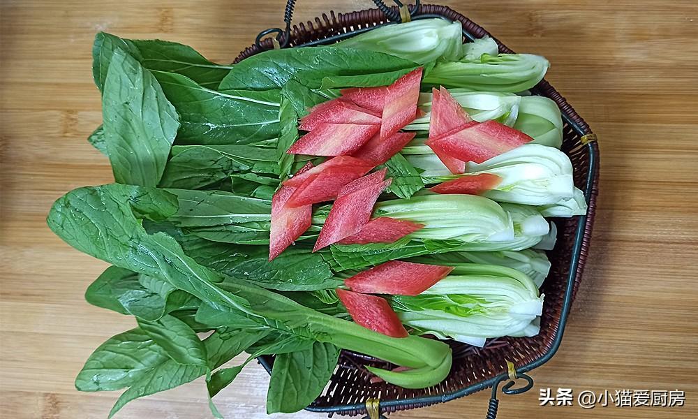 圖片[5]-【素炒小油菜】做法步驟圖 營養味美 特別解膩好吃-起舞食譜網