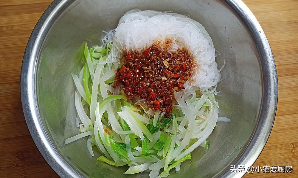 圖片[10]-【青菜頭拌粉絲】做法步驟圖 味道酸辣爽口還開胃 過年用來解-起舞食譜網