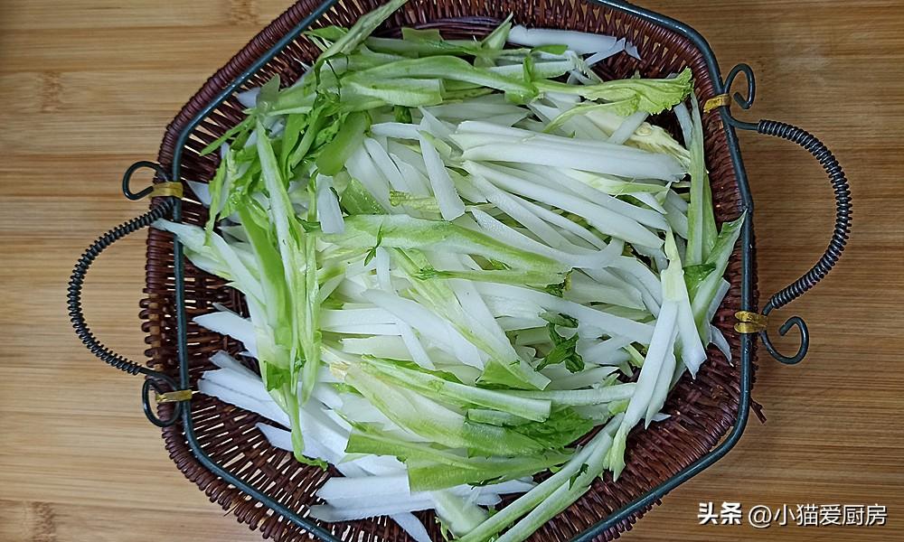 圖片[5]-【青菜頭拌粉絲】做法步驟圖 味道酸辣爽口還開胃 過年用來解-起舞食譜網