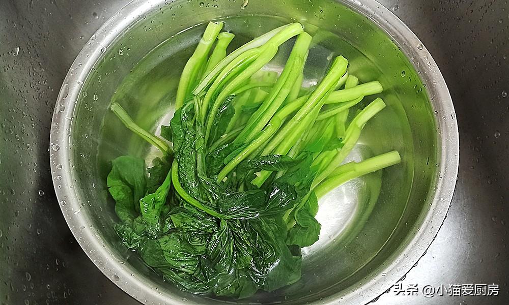 圖片[9]-【白灼姜味菜心】做法步驟圖 清脆爽口 過年做來解膩吃-起舞食譜網