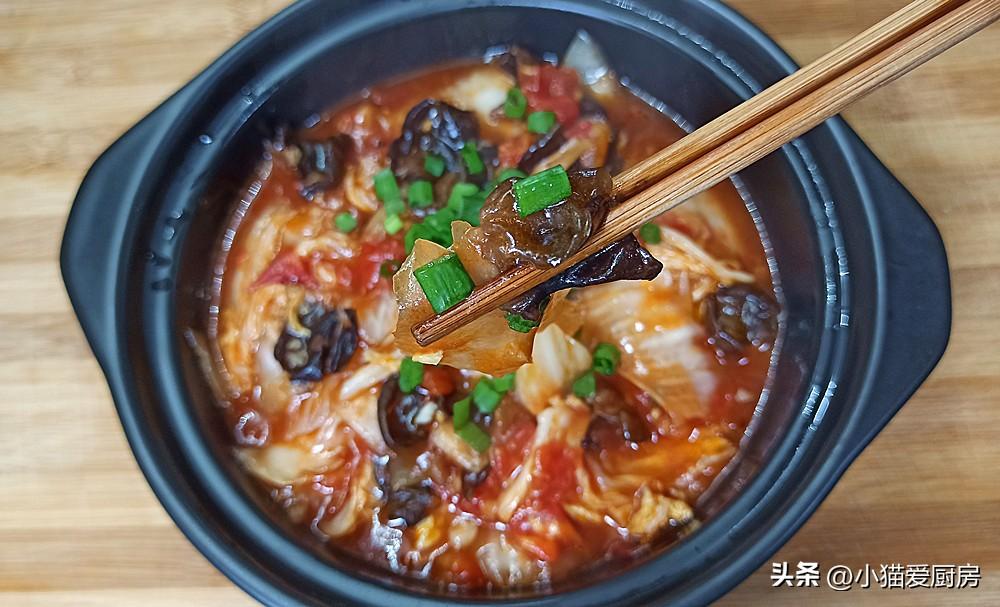 圖片[3]-【西紅柿白菜炒木耳】做法步驟圖 口感脆爽 酸香開胃好吃-起舞食譜網