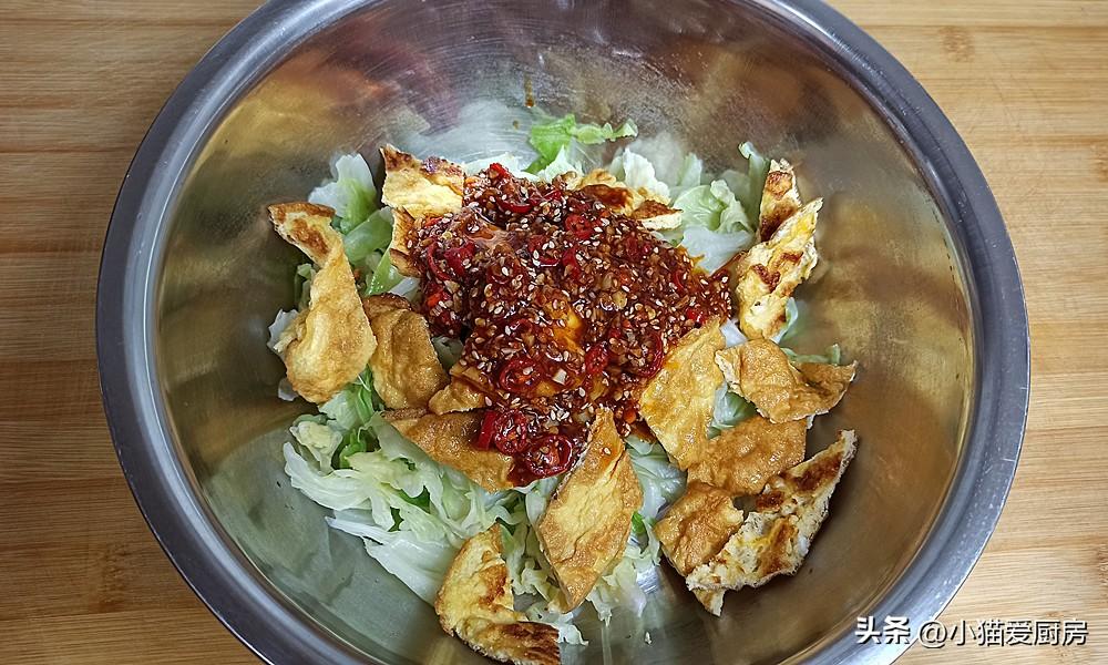 圖片[12]-【煎雞蛋拌包菜】做法步驟圖 酸辣脆爽 比大魚大肉還好吃-起舞食譜網