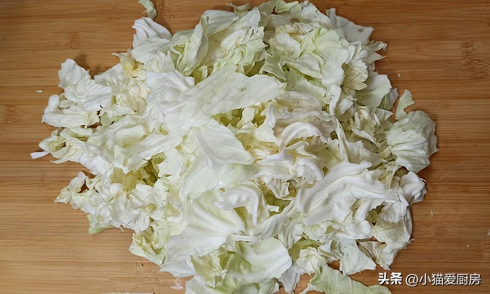 圖片[4]-【煎雞蛋拌包菜】做法步驟圖 酸辣脆爽 比大魚大肉還好吃-起舞食譜網