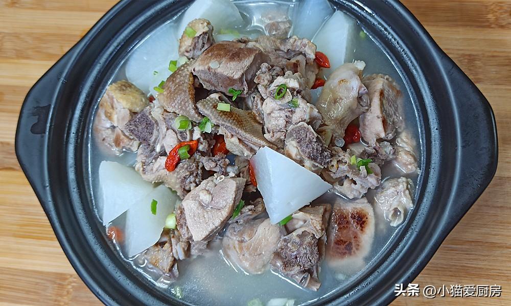 圖片[1]-【鴨肉蘿卜湯】做法步驟圖 營養好吃 很適合孩子-起舞食譜網