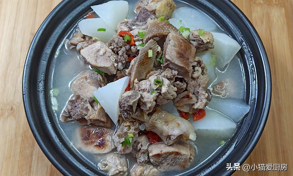 圖片[3]-【鴨肉蘿卜湯】做法步驟圖 營養好吃 很適合孩子-起舞食譜網