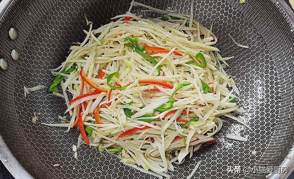 圖片[11]-【糖醋蓮藕絲】做法步驟圖 成菜口感脆爽 味道酸甜特別好吃-起舞食譜網(wǎng)