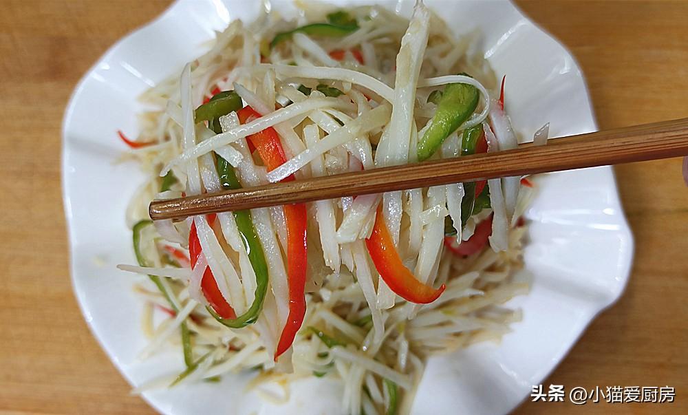 圖片[12]-【糖醋蓮藕絲】做法步驟圖 成菜口感脆爽 味道酸甜特別好吃-起舞食譜網(wǎng)