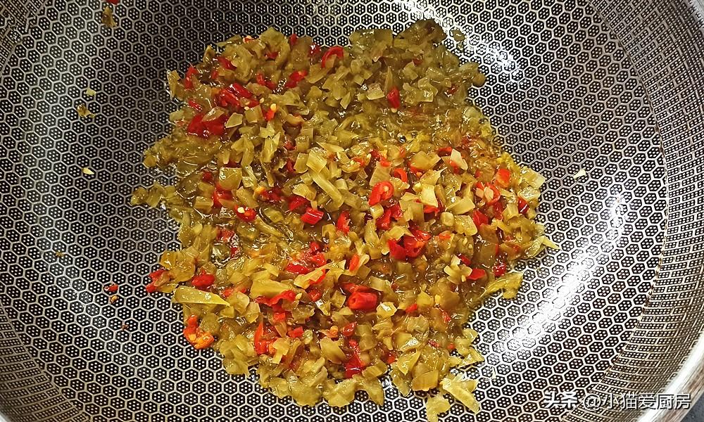 圖片[8]-【酸菜炒青豆】做法步驟圖 特別爽口 超下飯-起舞食譜網