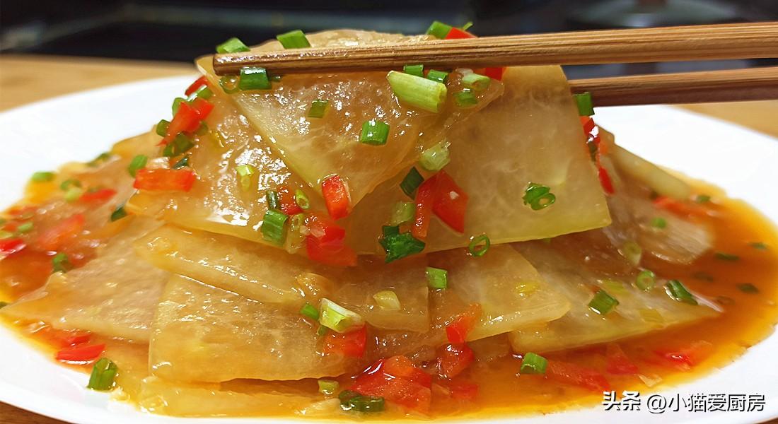 圖片[1]-【小炒冬瓜】做法步驟圖 味道清淡 一點不油膩-起舞食譜網