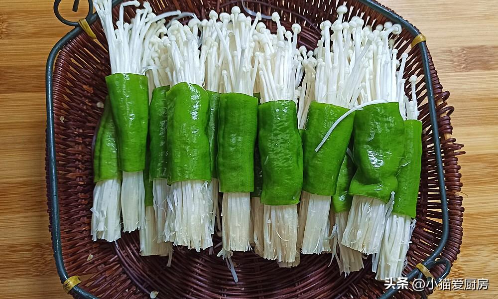 圖片[6]-【虎皮尖椒金針菇】做法步驟圖 香辣過癮 一次能吃3碗飯-起舞食譜網