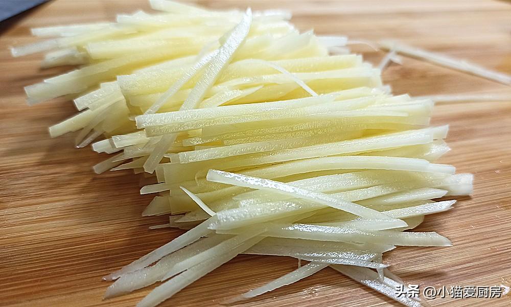 圖片[4]-【酸辣土豆絲】做法步驟圖 炒出來酸辣爽口 開胃還下飯-起舞食譜網