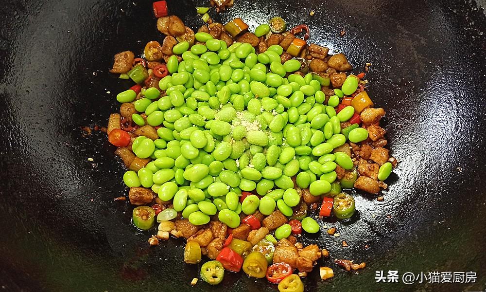 圖片[11]-【毛豆炒肉】做法步驟圖 口感清爽脆嫩真香 孩子特別愛吃-起舞食譜網