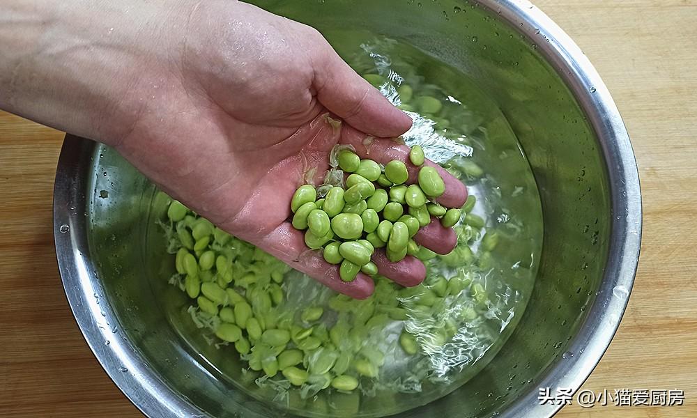 圖片[4]-【毛豆炒肉】做法步驟圖 口感清爽脆嫩真香 孩子特別愛吃-起舞食譜網