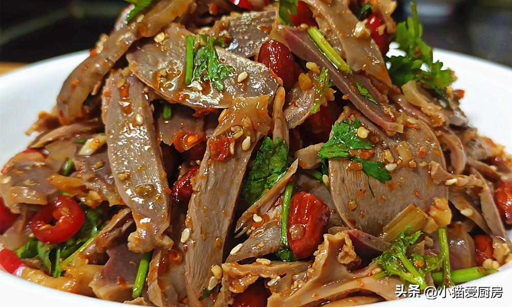 圖片[1]-【涼拌雞胗】做法步驟圖 開胃爽口 特別過癮-起舞食譜網