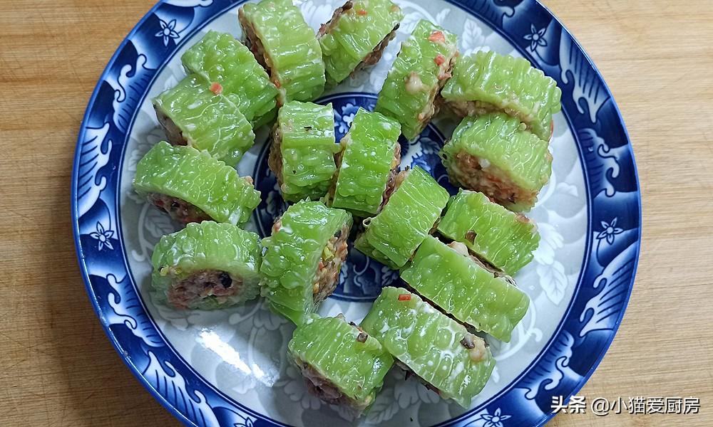圖片[14]-【肉末釀苦瓜】做法步驟圖 一點都不苦 大人小孩都愛吃-起舞食譜網