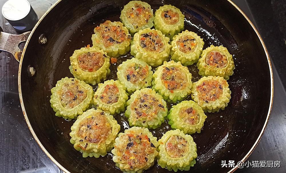 圖片[15]-【肉末釀苦瓜】做法步驟圖 一點都不苦 大人小孩都愛吃-起舞食譜網