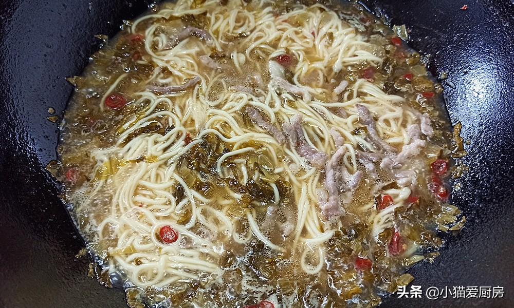 圖片[10]-【泡酸菜肉絲面】做法步驟圖 酸爽好吃 保證讓你胃口大開-起舞食譜網