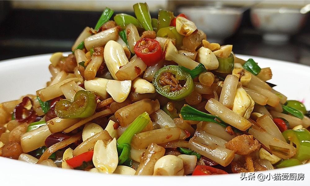 圖片[1]-【肉末花生芽】做法步驟圖 把它和肉末一起炒 清甜爽口營養味-起舞食譜網