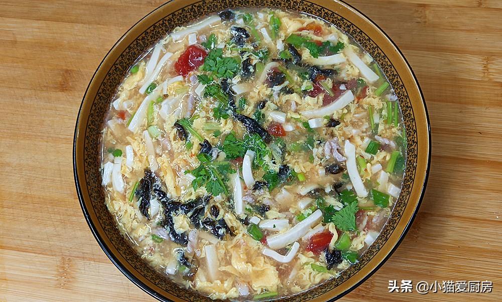 圖片[3]-【雞蛋豆腐肉絲湯】做法步驟圖 味美營養 大人小孩都喜歡-起舞食譜網