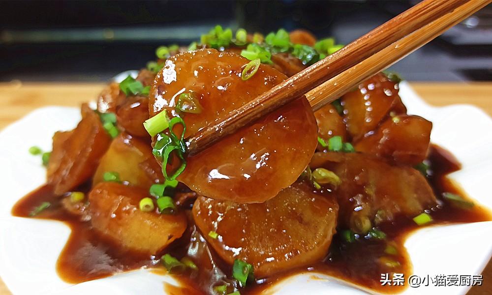 圖片[1]-【紅燒土豆】做法步驟圖 吃著過癮 拿肉都不換-起舞食譜網