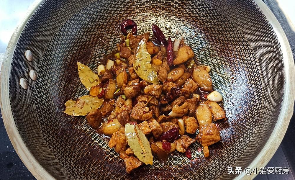 圖片[9]-【白蘿卜燒肉】做法步驟圖 制作簡單 成菜鮮甜入味開胃好吃老-起舞食譜網