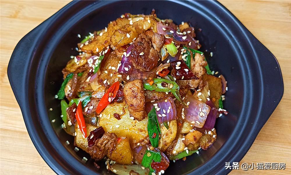 圖片[15]-【干鍋土豆片】做法步驟圖 特別開胃 冬天吃完渾身暖和-起舞食譜網