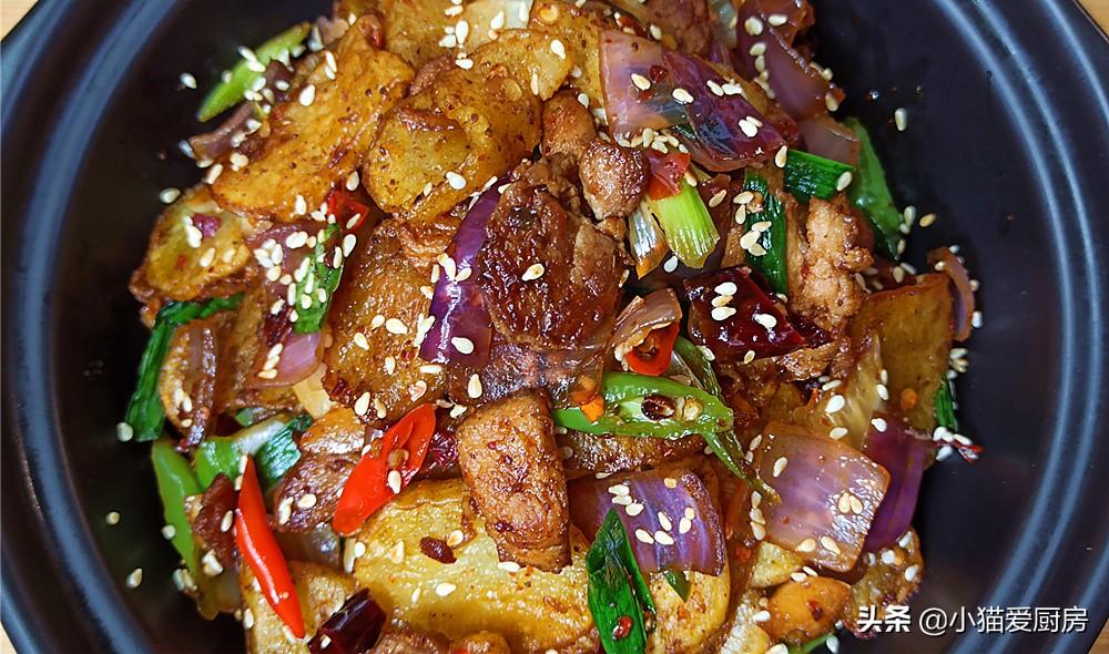 圖片[2]-【干鍋土豆片】做法步驟圖 特別開胃 冬天吃完渾身暖和-起舞食譜網