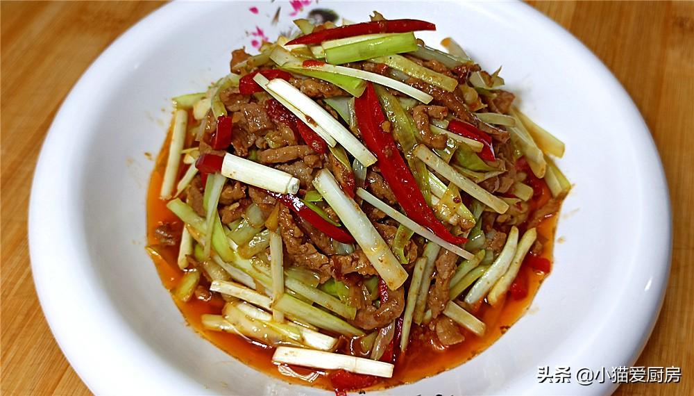 圖片[2]-【韭黃炒肉絲】做法步驟圖 韭黃鮮嫩脆爽不出水 味道也好-起舞食譜網