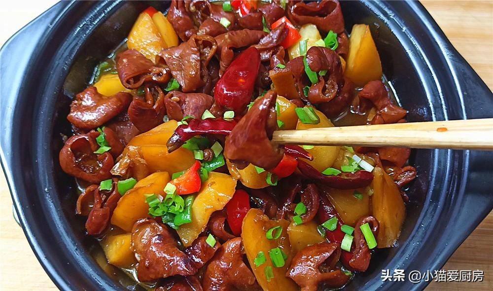 圖片[2]-【土豆紅燒肥腸】做法步驟圖 好吃不膩 特別解饞-起舞食譜網
