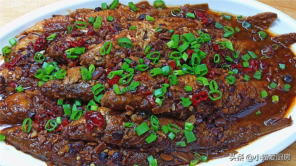 圖片[3]-【豆豉紅燒白條魚】做法步驟圖 做出來鮮香微辣 下飯真香-起舞食譜網