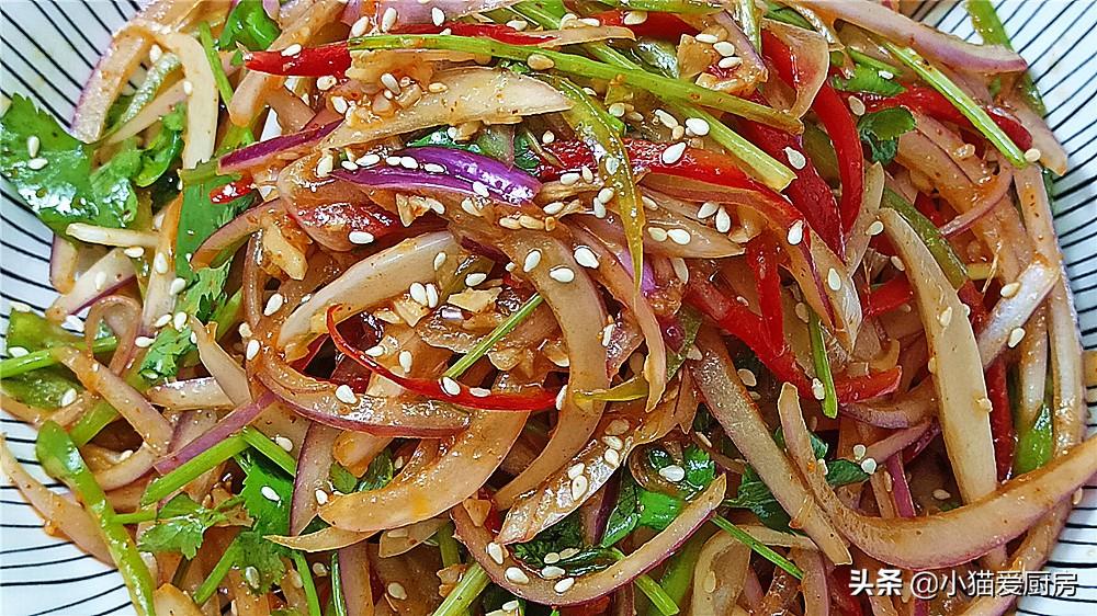 圖片[2]-【涼拌洋蔥】做法步驟圖 放點調料一拌 幾分鐘就好了-起舞食譜網