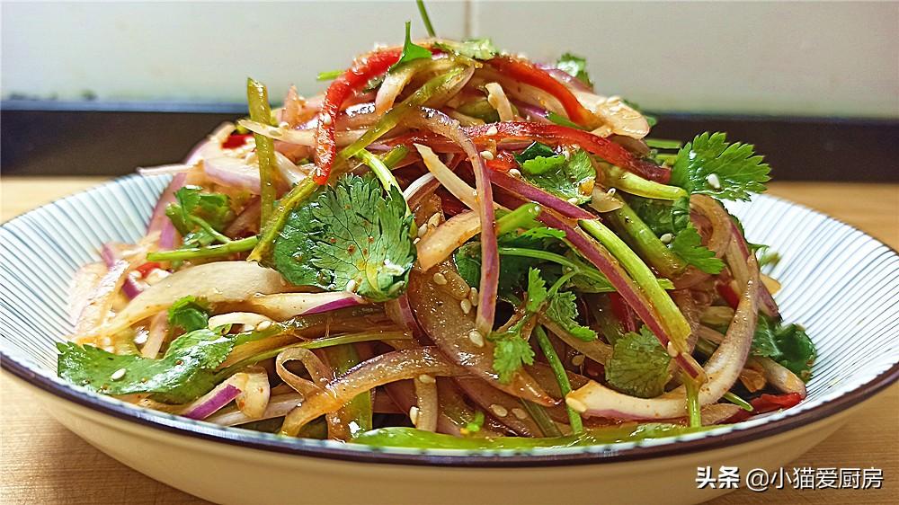 圖片[3]-【涼拌洋蔥】做法步驟圖 放點調料一拌 幾分鐘就好了-起舞食譜網