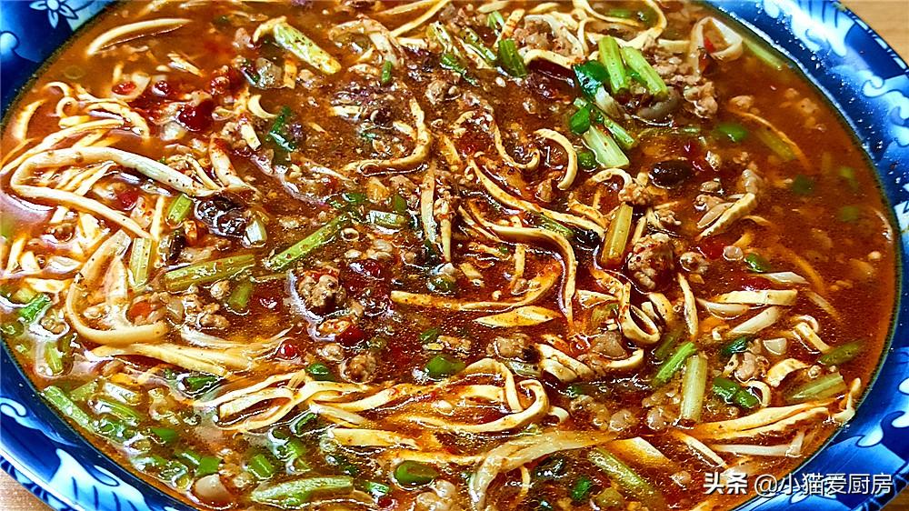 圖片[13]-【家常燒豆腐皮】做法步驟圖 成菜酸辣開胃鮮香滑燙-起舞食譜網