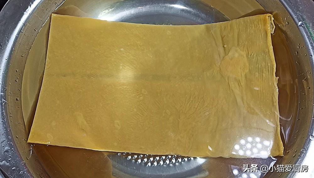 圖片[4]-【家常燒豆腐皮】做法步驟圖 成菜酸辣開胃鮮香滑燙-起舞食譜網