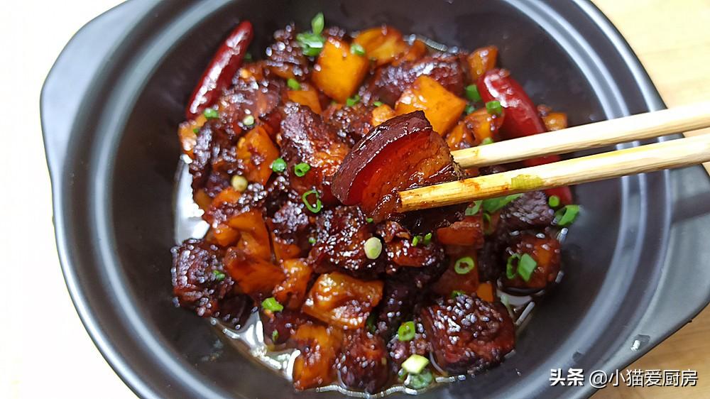 圖片[14]-【菠蘿紅燒肉】做法步驟圖 清香味濃 肥而不膩-起舞食譜網