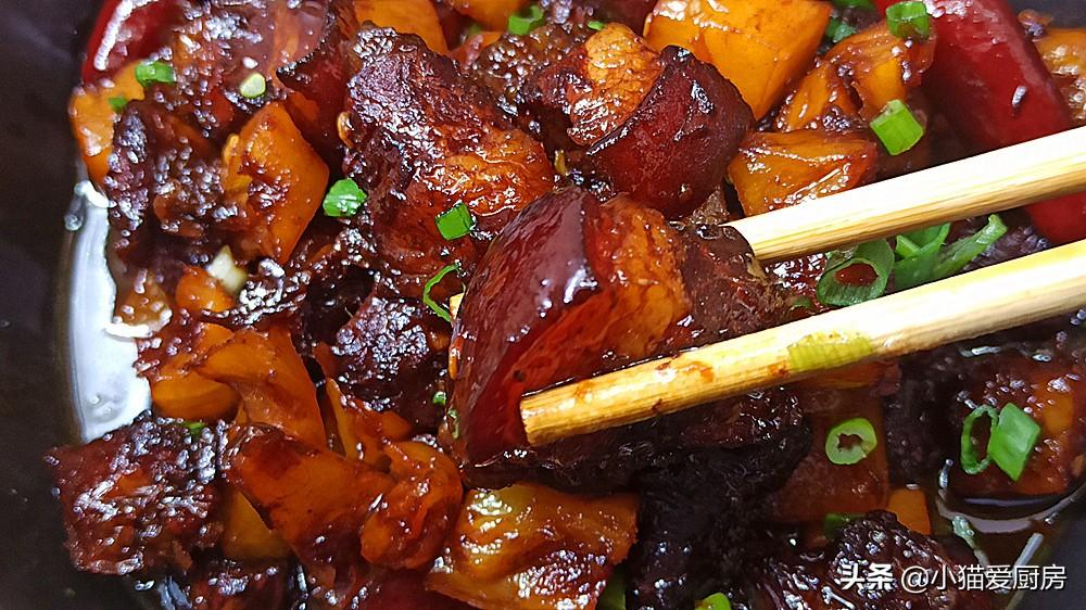 圖片[2]-【菠蘿紅燒肉】做法步驟圖 清香味濃 肥而不膩-起舞食譜網