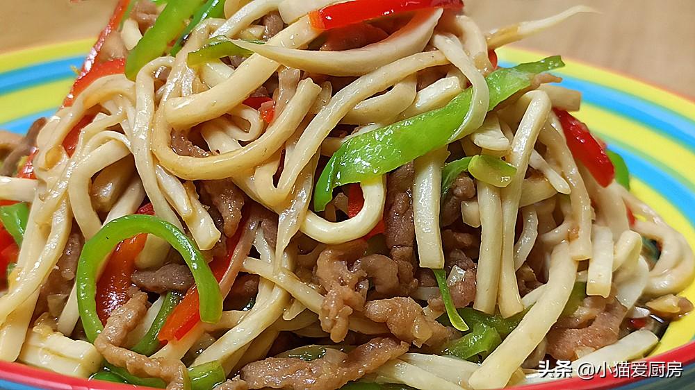 圖片[11]-【肉絲炒杏鮑菇】做法步驟圖 滑嫩營養還下飯 寶寶很愛吃-起舞食譜網