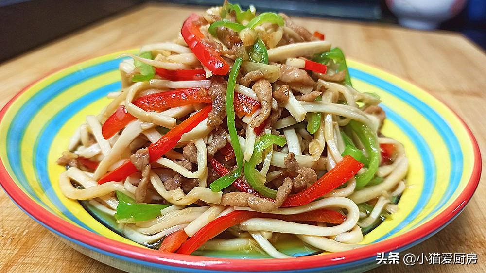 圖片[2]-【肉絲炒杏鮑菇】做法步驟圖 滑嫩營養還下飯 寶寶很愛吃-起舞食譜網