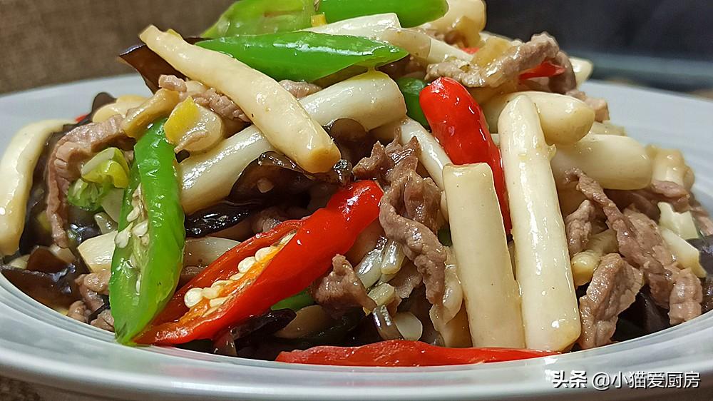 圖片[1]-【家常小炒海鮮菇】做法步驟圖 制作簡單 營養美味真香-起舞食譜網