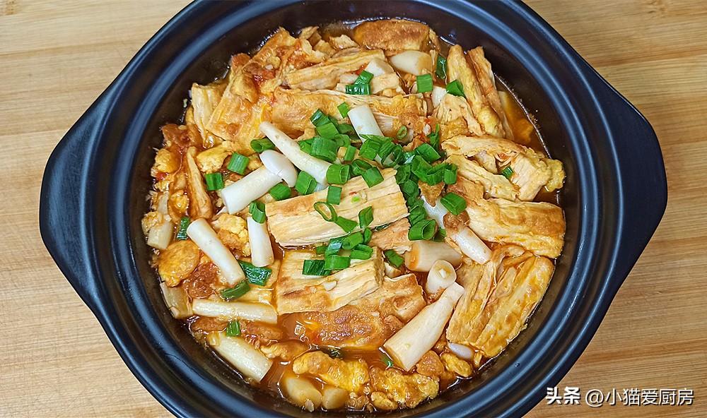 圖片[1]-【海鮮菇腐竹煲】做法步驟圖 蒜氣濃郁 滑嫩爽口-起舞食譜網