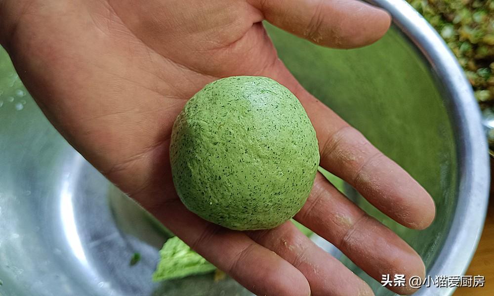 圖片[15]-【臘肉青團】做法步驟圖 口感軟糯細膩 好看又好吃-起舞食譜網