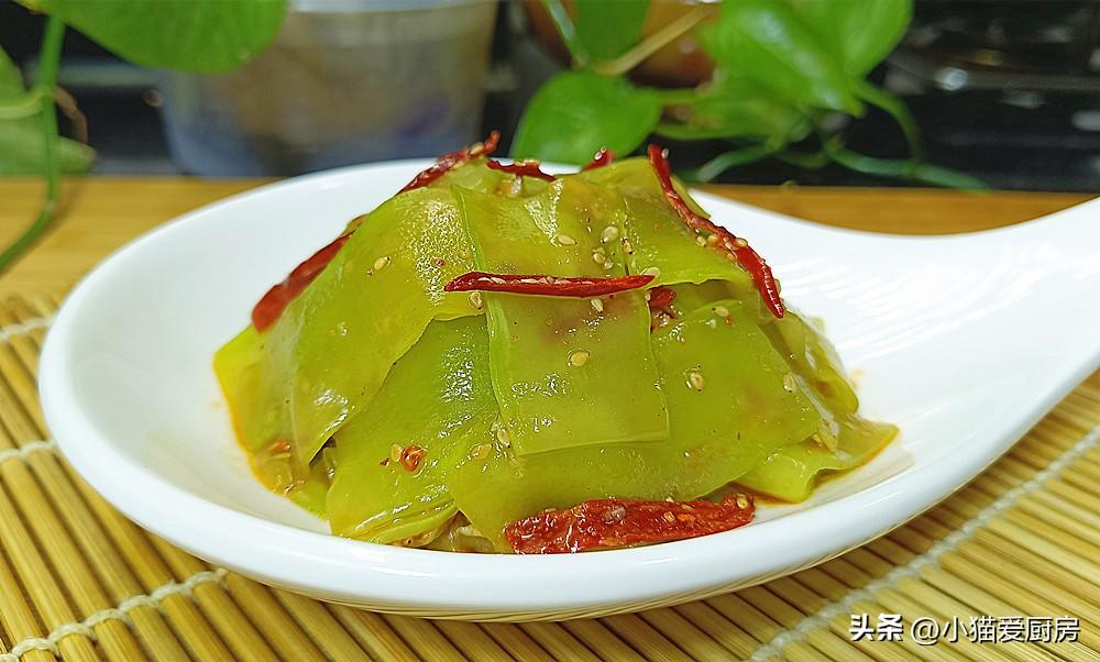 圖片[1]-【涼拌萵筍】做法步驟圖 把它直接生拌來(lái)吃 原汁原味清脆爽口-起舞食譜網(wǎng)