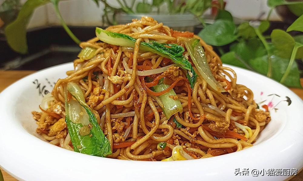 圖片[1]-【家常炒面】做法步驟圖 自己在家做成本不足5塊錢 好吃又實惠-起舞食譜網