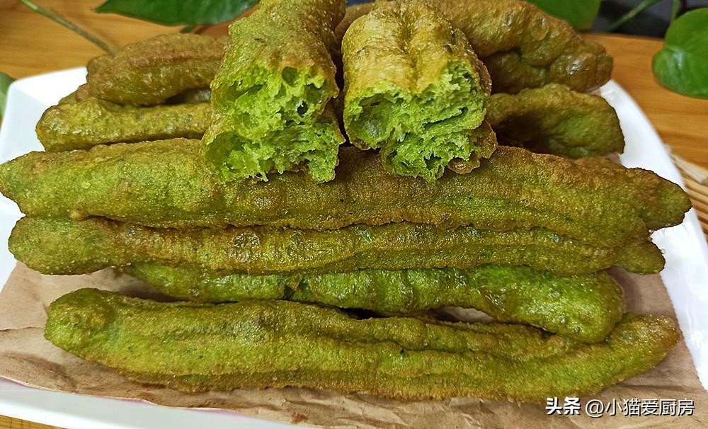 圖片[3]-【菠菜油條】做法步驟圖 好看又好吃-起舞食譜網(wǎng)