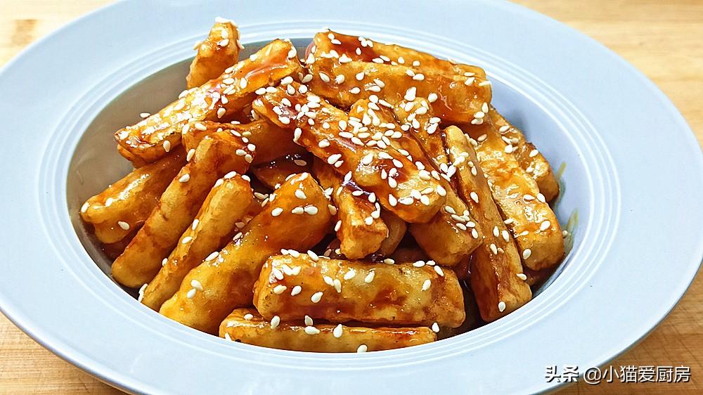 圖片[3]-【糖醋山藥】做法步驟圖 好看又好吃 孩子喜歡吃-起舞食譜網(wǎng)