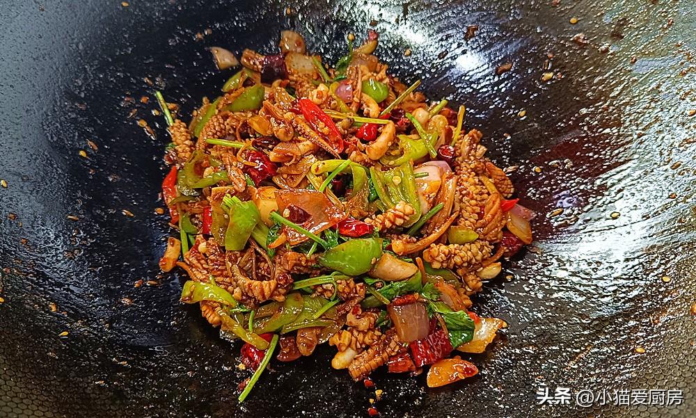 圖片[11]-【孜然香辣魷魚】做法步驟圖  特別好吃過癮-起舞食譜網