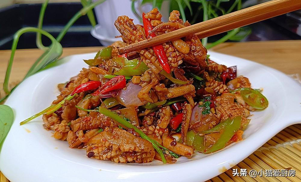 圖片[3]-【孜然香辣魷魚】做法步驟圖  特別好吃過癮-起舞食譜網